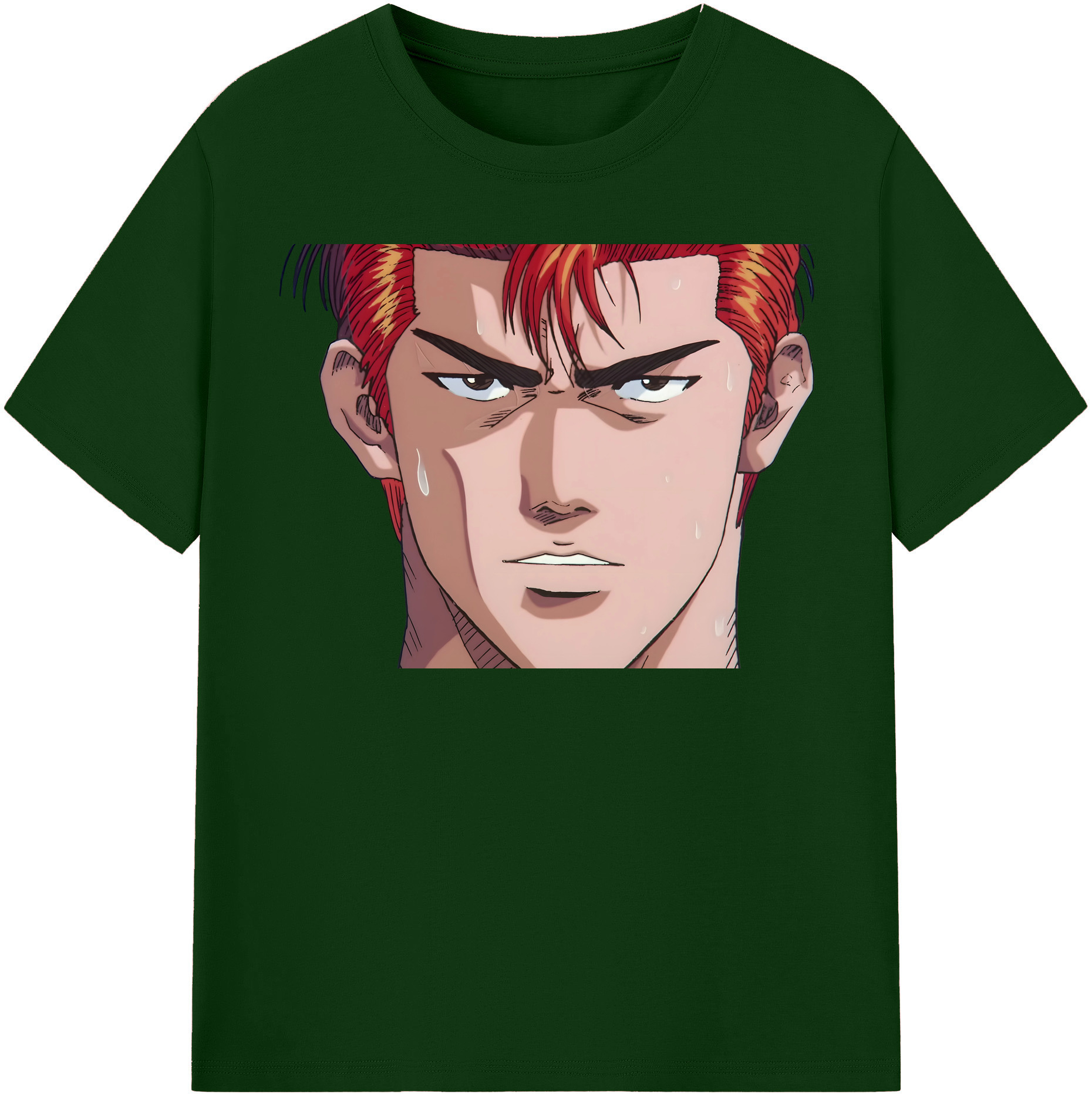 SLAM DUNK／スラムダンク 綿100％半袖Tシャツ（フロントプリント）